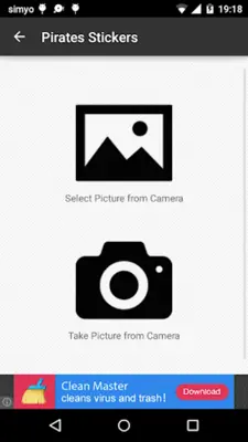 Pirates photo stickers android App screenshot 3