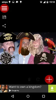 Pirates photo stickers android App screenshot 4